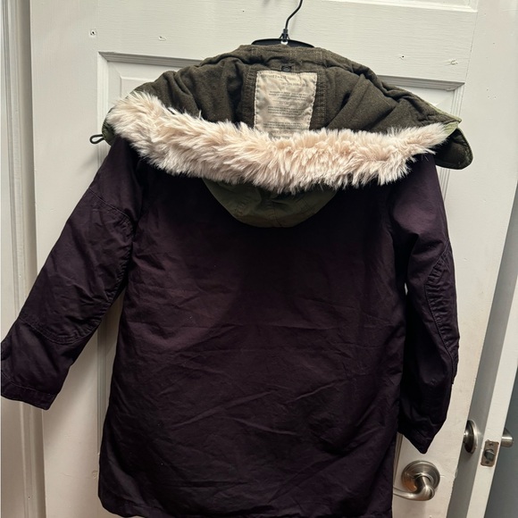 Denim dungaree parka size 140 (kids 11/12) never worn - Picture 5 of 12